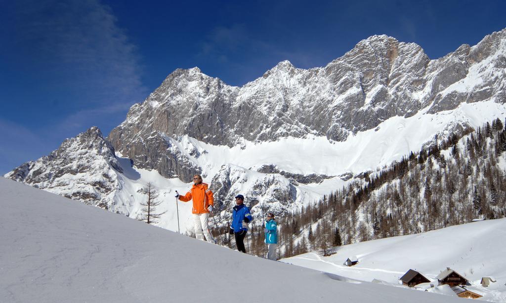 Bio-Holzhaus und Landhaus Heimat Ramsau am Dachstein Exterior foto